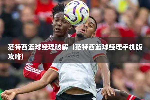 范特西篮球经理破解（范特西篮球经理手机版攻略）